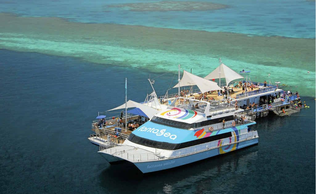 Fantasea Adventure Cruising has won another top Australian tourism award. The company offers unique experiences for guests especially on their popular Reefworld pontoon which is located at Hardys Reef. Fantasea Adventure Cruising has won another top Australian tourism award. The company offers unique experiences for guests especially on their popular Reefworld pontoon which is located at Hardys Reef.